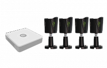 FLORA-4С комплект видеонаблюдения на 4 камеры Сортировка