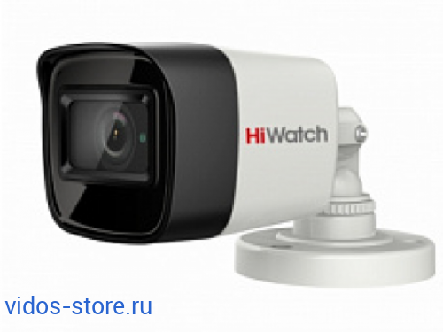 HikVision DS-T800 (2.8mm) Уличная цилиндрическая HD-TVI камера Видеонаблюдение / Видеокамеры / Аналоговые камеры