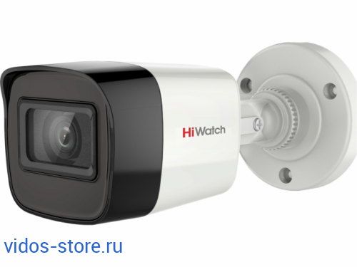 HiWatch DS-T520(C)(3.6mm) Видеокамера TVI корпусная уличная Видеонаблюдение / Видеокамеры / Аналоговые камеры