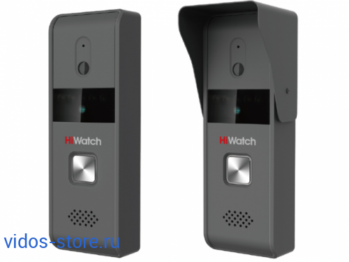 HiWatch DS-D100KF Комплект аналогового видеодомофона Домофония, переговорные устройства / Видеодомофоны / Комплекты фото 2