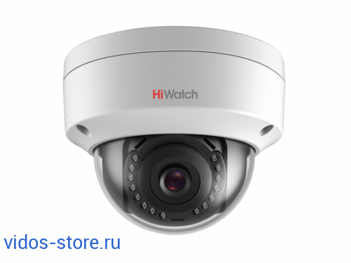 HiWatch DS-I402(B)(2.8mm)  IP-камера купольная уличная Видеонаблюдение / Видеокамеры / IP-видеокамеры