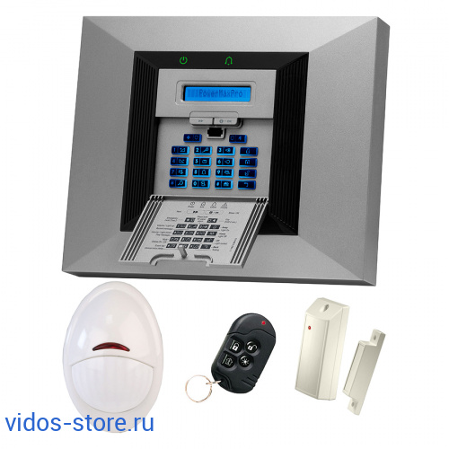 Visonic PowerMax Pro (433) Комплект радиоканальной охранной системы Охранно-пожарные системы / Visonic / Радиоканальное оборудование серии PowerCode / Радиканальные контрольные панели