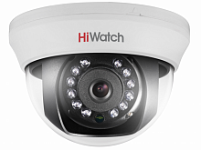 HiWatch DS-T201(2.8mm) Внутренняя купольная HD-TVI камера Видеонаблюдение / Видеокамеры / Аналоговые камеры