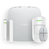 Ajax StarterKit Plus (W) Комплект радиоканальной охранной сигнализации Охранно-пожарные системы / Ajax Systems / Стартовые комплекты