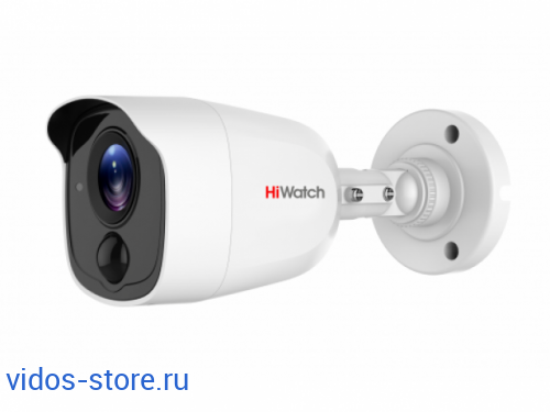 HiWatch DS-T210(B)(2.8mm) Видеокамера TVI корпусная уличная Видеонаблюдение / Видеокамеры / Аналоговые камеры