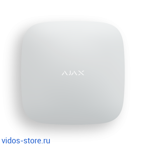 Ajax Hub Plus (W) Интеллектуальная централь - 4 канала связи (2SIM, 3G+Ethernet+WiFi) Охранно-пожарные системы / Ajax Systems / Центры управления (Хабы)