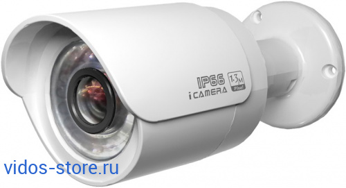 Dahua DH-IPC-HFW2100P Видеокамера корпусная 1.3 Мп, ИК-20 Видеонаблюдение / Видеокамеры / IP-видеокамеры