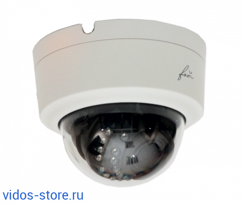 Fox FX-D2V-IR БЕЛАЯ Куполная IP камера для внутреннего использования Видеонаблюдение / Видеокамеры / Аналоговые камеры
